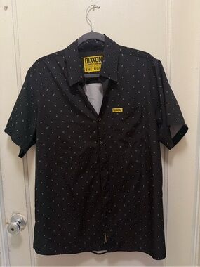 DIXXON THE CHIEF LG short sleeve button down novelty print